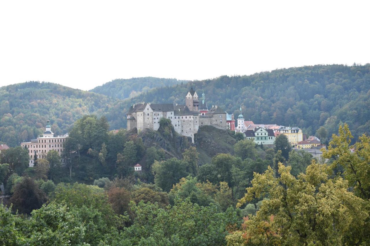 Pension Vila Hana Loket Exteriér fotografie