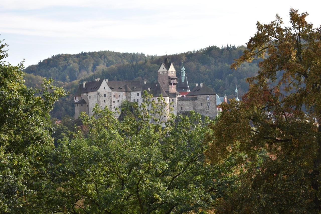Pension Vila Hana Loket Exteriér fotografie